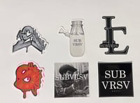 Image 2 of SUBVRSV STICKER PACK 