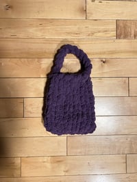 Image 2 of Chunky Knit Shoulder Bag 