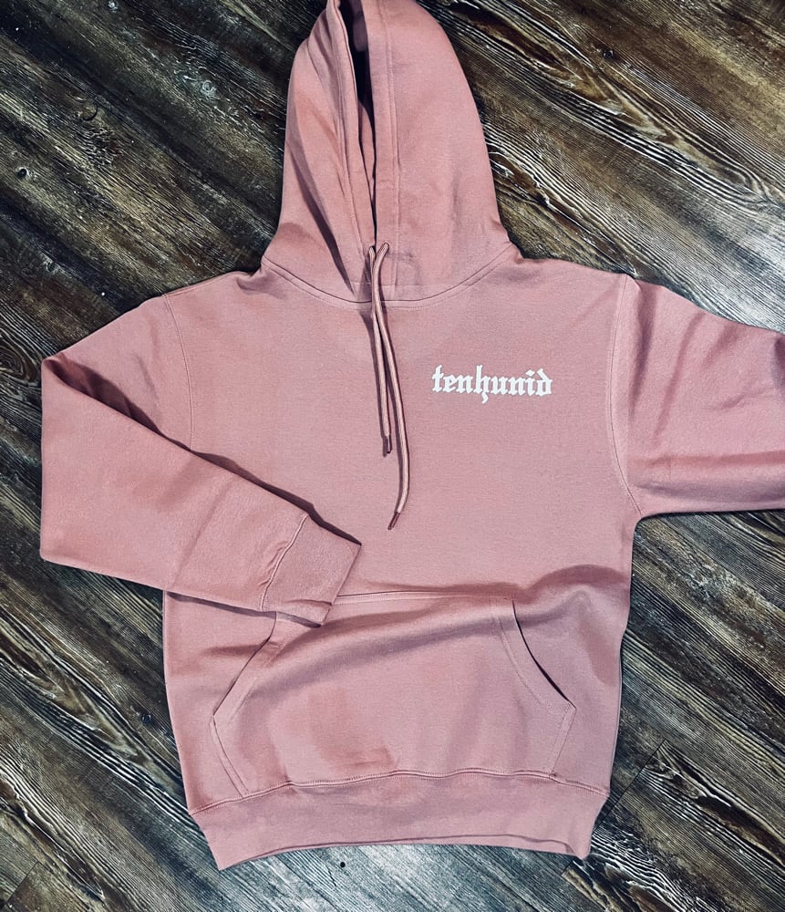 TenHunid Floral Hoodie (Rose)