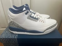 Image 2 of Air Jordan 3 Retro Washington Wizards Size 13
