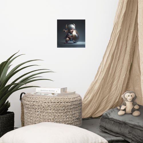 Image of Marvel Babies - Captain America | Photo paper poster