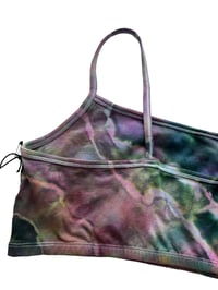 Image 4 of XL/XXL (42) Bralette in Bold Geode Ice Dye