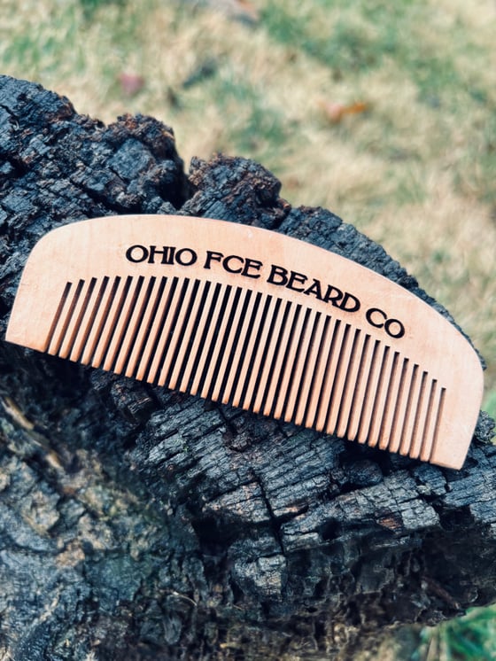 Image of OFBC Wooden Beard Comb