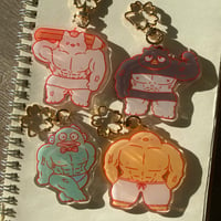 Image 1 of Buff Cute Animals Keychains Pt. 2