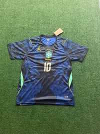 Image 1 of     Brazil national football team Black Panther Edition Jersey – Vini Jr #10