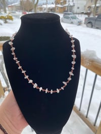 Image 1 of Quartz and Copper Neclace 
