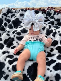 Image 3 of Turquoise Baby Girl Bloomers