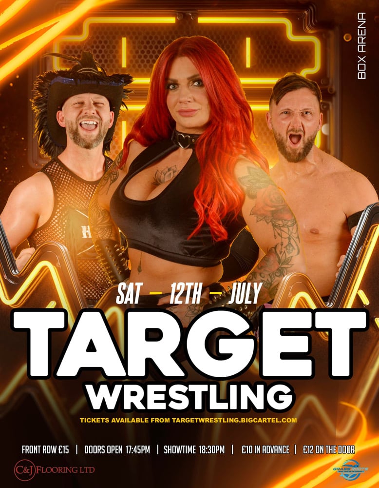 Image of FRONT ROW - Target Wrestling Live in Carlisle - Saturday 12th July