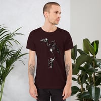 Image 9 of Bird Skeleton Unisex t-shirt