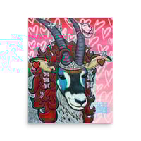 Image 1 of Where the antelope Chappell Roan matte fine art print