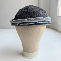 Image 3 of Shallow Fit Upcycled Reversible Beanie–1