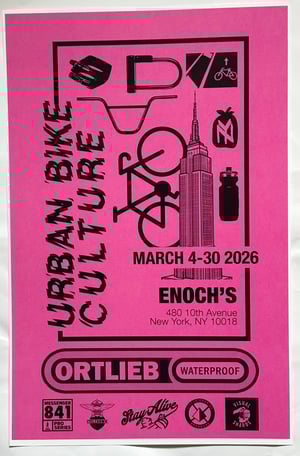 Image of Urban Bike Culture Exhibition Poster 