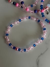 Image 8 of Blue Dream Flower | Tumbler Bracelet Stack