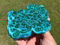 Image 4 of Malachite & Chrysocolla Polished Slab #2233