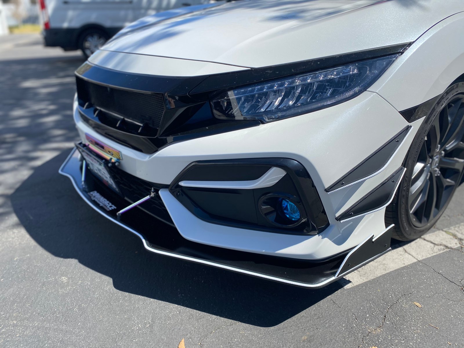 Honda civic 2024 front splitter