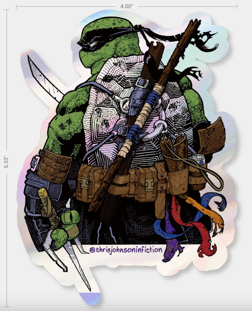 Image of TMNT Sticker Pack (Last Ronin Variant) 
