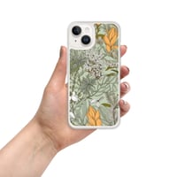 Image 21 of Art Nouveau Inspired Soft Multicolor Boho Floral Sketch Clear Case for iPhone®