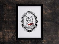 Image 1 of A4 Pearlescent Prints: Cat Collection