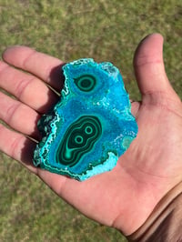 Image 14 of Malachite & Chrysocolla Polished Slab | Congo #3001