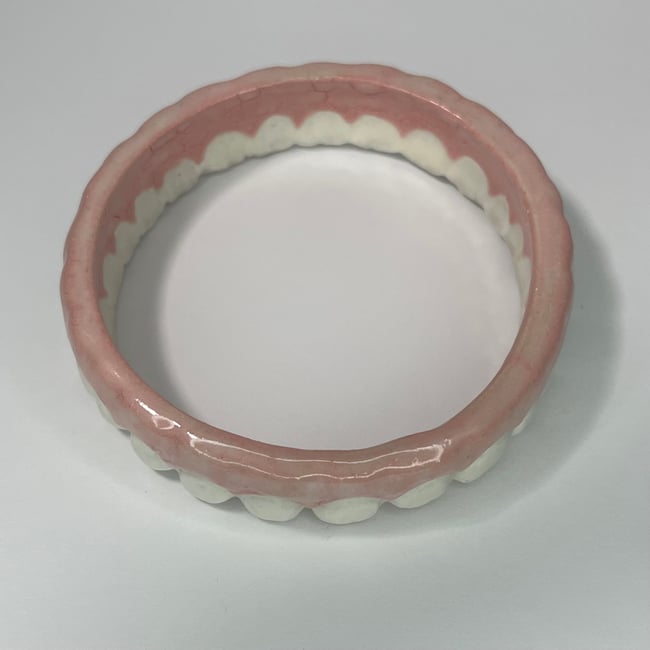 Teeth Bracelet Three - 8 in Inner Diameter