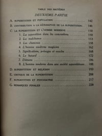 Image 8 of Psychologie de la superstition, de C. Zucker, éditions Payot, 1952.