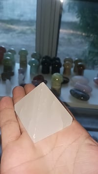 selenite pyramid 