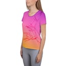 Image 1 of Circular Phylogeny Fitted Athletic T-shirt