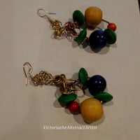 Image 2 of Miss Mixed Copper Wire Beaded Earrings 