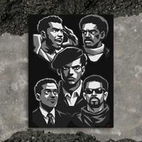 Image 1 of Canvas Print The Panthers