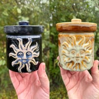 Image 1 of Zodiac Jar w/ Lid