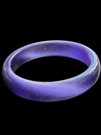 Image 4 of Lavender Cats Eye Bangle