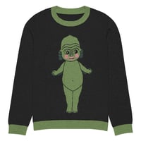 Image 1 of Fish Baby Knitted crew neck sweater