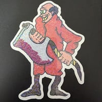 Image 2 of "ed capitate" holographic vinyl sticker