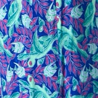 Image 4 of Vintage Tropical Print Rainbow Jo Maui Hawaii Maxi Dress Size Small- Beach Boho