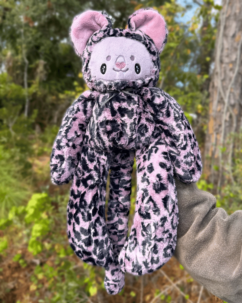 Image of Violetta Leopard Noodle Plush
