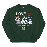 Image 6 of LOVEDCGOGO "A MITCHCRAFT JOINT" Dark Unisex Sweatshirt (see color options)