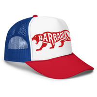 Image 1 of Red White Royal Foam Panther