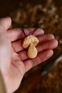 Image 2 of Penny Bun Mushroom Pendant-