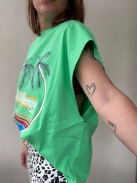 Image 4 of Débardeur oversize Green