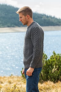 Image 7 of Aran Sweater - Earth Colours - Made in Europe