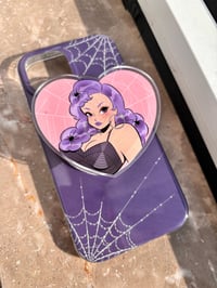 Image 7 of Perfect spiderweb Phone Case (for MagSafe phone grip)