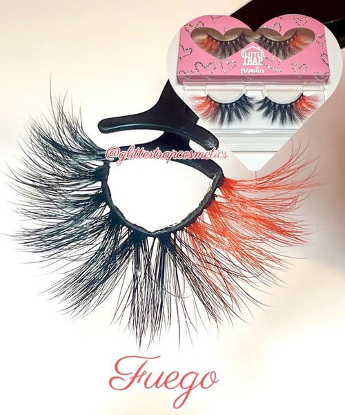Image of Fuego🔥 Colorful Faux Mink Lashes