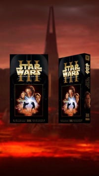 Star Wars Episode 3 Revenge of the Sith Custom VHS