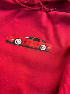 Image of Corvette Red Hoodie