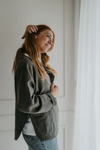 Image 2 of Veste MOMO sans col