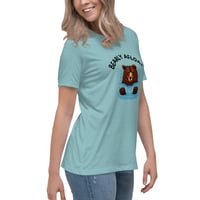 Image 13 of Women's Relaxed T-Shirt, Bearly Afloat T-Shirt | Funny Bear Pun Outdoor Graphic Tee