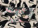 Image of Black Cat Zipper Pouch