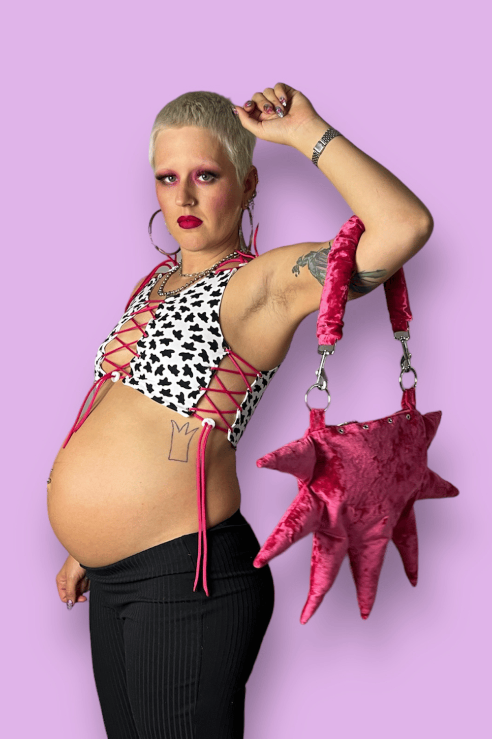 Image of Star Bag - hot pink