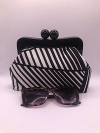 Image 5 of Black and White Geo Clutch
