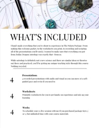 Image 2 of Polaris Package Level 1 of 2 Astrology Basics 30 MIN MEETING ADD ON
